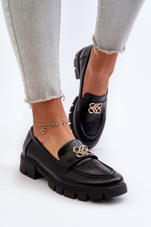 Elegantsed naiste mokassiinid mustad... Elegantsed naiste mokassiinid mustad...