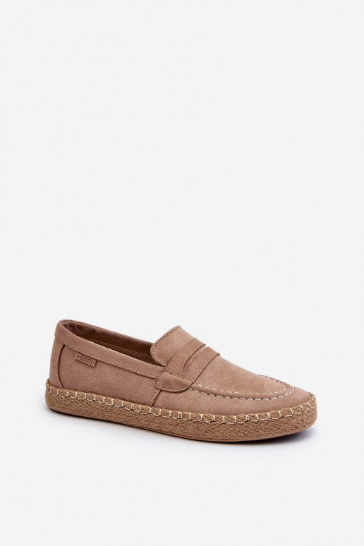 Liivakarva kunstnahast espadrillid Big Star