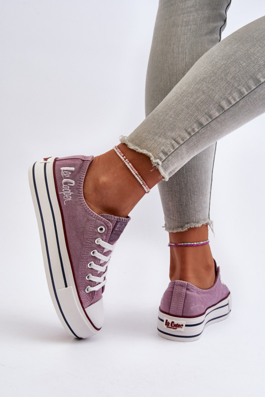 Naiste saapad Lee Cooper Violetne värv Naiste saapad Lee Cooper Violetne värv