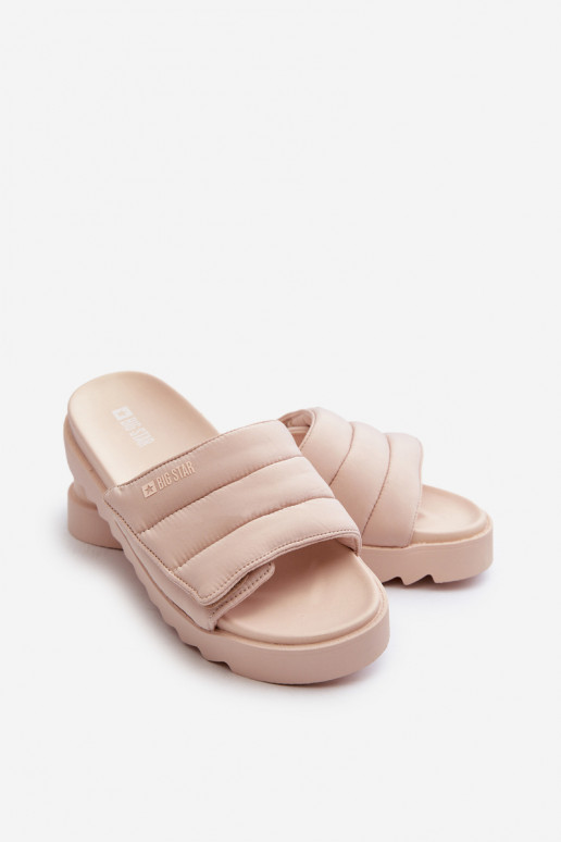 Sussid platvormiga Big Star beeži värvi Sussid platvormiga Big Star beeži värvi