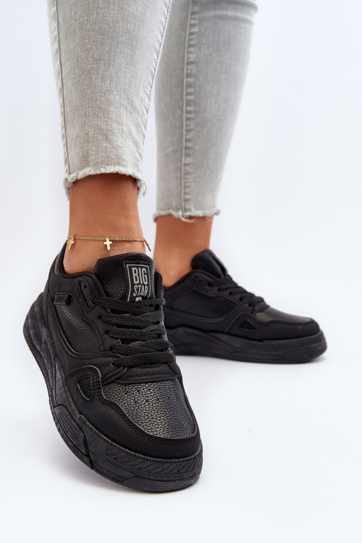 Sneakers tüüpi jalanõud Big Star mustad Sneakers tüüpi jalanõud Big Star mustad