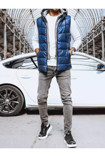 Meeste vest, tumesinine 2