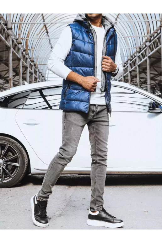 Meeste vest, tumesinine