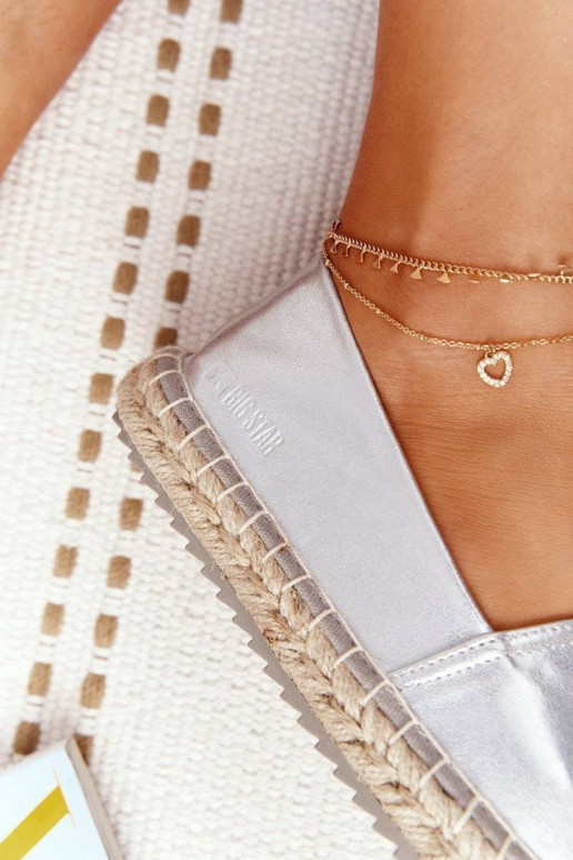 Espadrillid Big Star HH274504 Hõbedat... Espadrillid Big Star HH274504 Hõbedat...