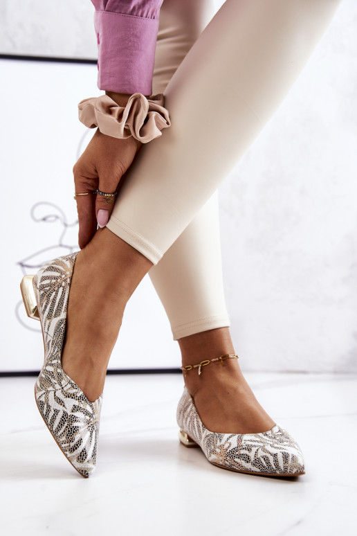 Baleriinad Laura Messi kuldset värvi Baleriinad Laura Messi kuldset värvi