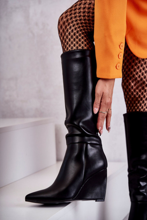 pika säärega saapad platvormiga...