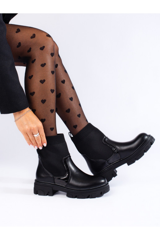 Naiste poolsaapad  Mustad