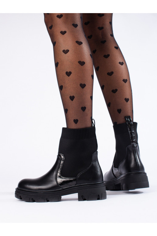 Naiste poolsaapad  Mustad