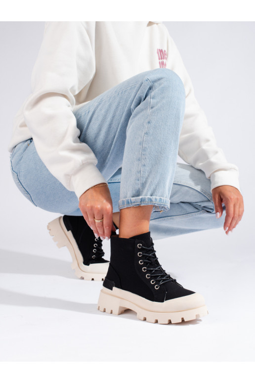 saapad platvormiga  S.Barski Mustad