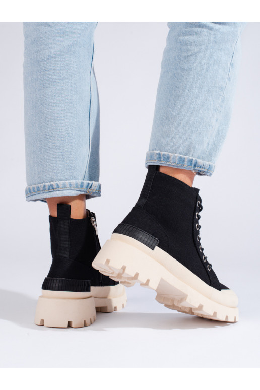 saapad platvormiga  S.Barski Mustad