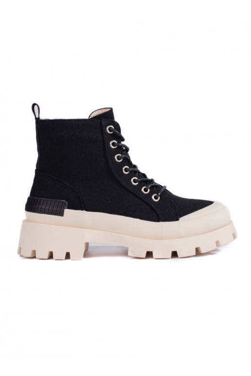 saapad platvormiga  S.Barski Mustad