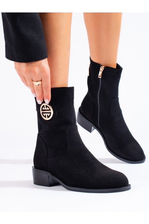 seemisnakhsed  naiste saapad Mustad