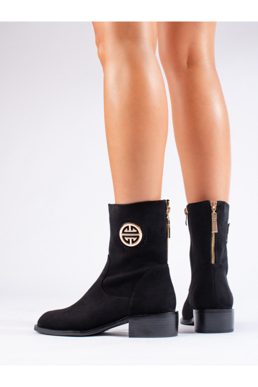 seemisnakhsed  naiste saapad Mustad