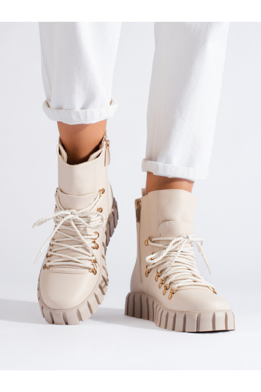 beeži värvi  naiste saapad platvormiga Potocki