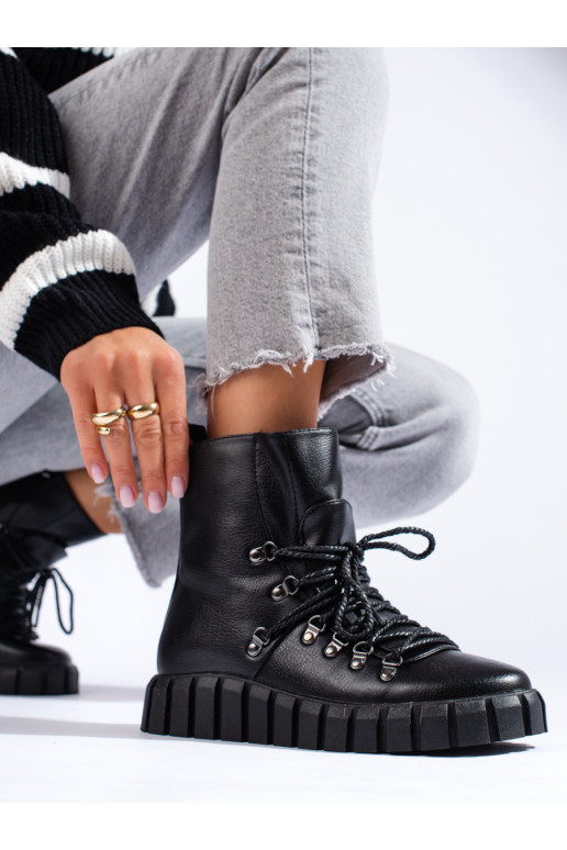 Must  naiste saapad platvormiga Potocki