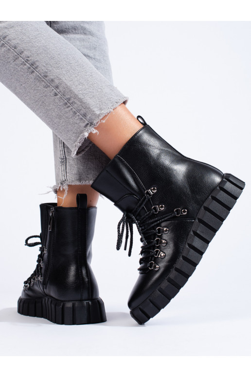 Must  naiste saapad platvormiga Potocki