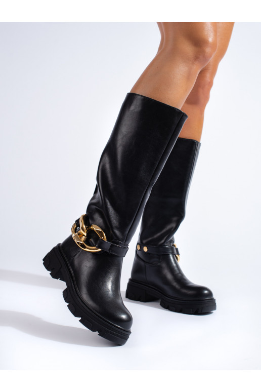 Must  Naiste saapad  ökonahast