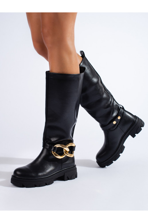 Must  Naiste saapad  ökonahast