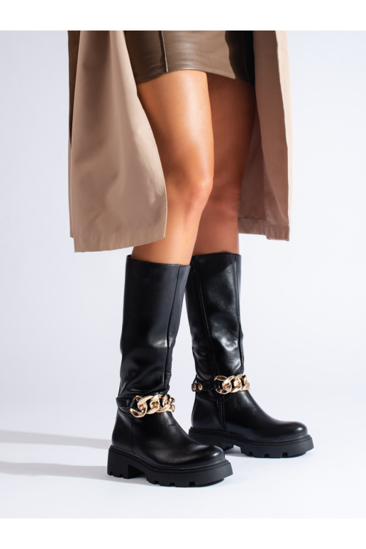 Naiste pika säärega saapad  ökonahast