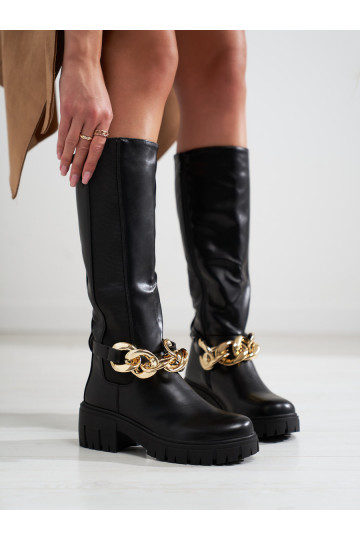 Must  Naiste saapad  ökonahast