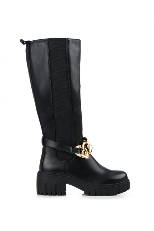 Must  Naiste saapad  ökonahast