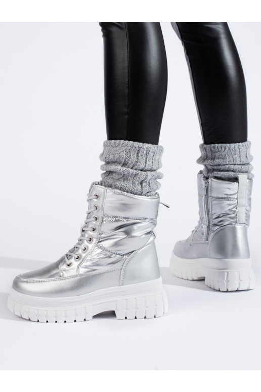 Hõbedat värvi Naiste lumesaapad  Hõbedat värvi Naiste lumesaapad