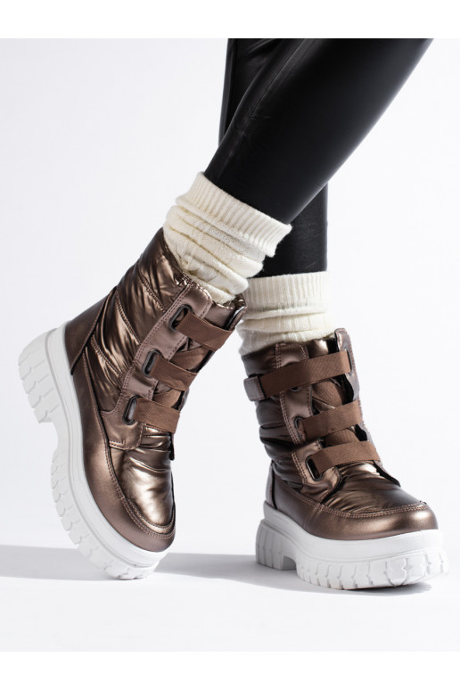 Naiste lumesaapad  pruunid värvi