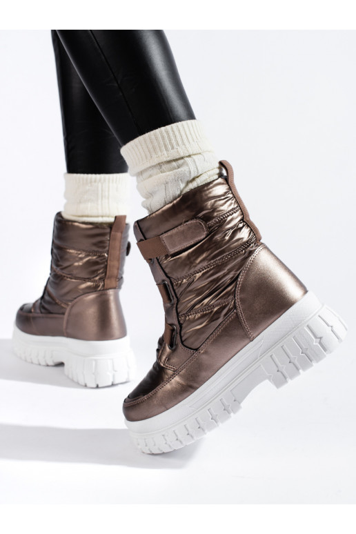 Naiste lumesaapad  pruunid värvi