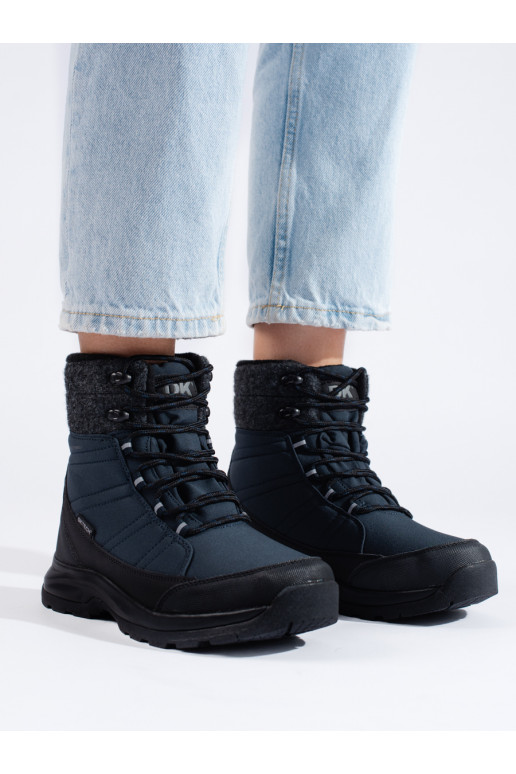 nööritavad Naiste lumesaapad DK Sinist värvi Softshell