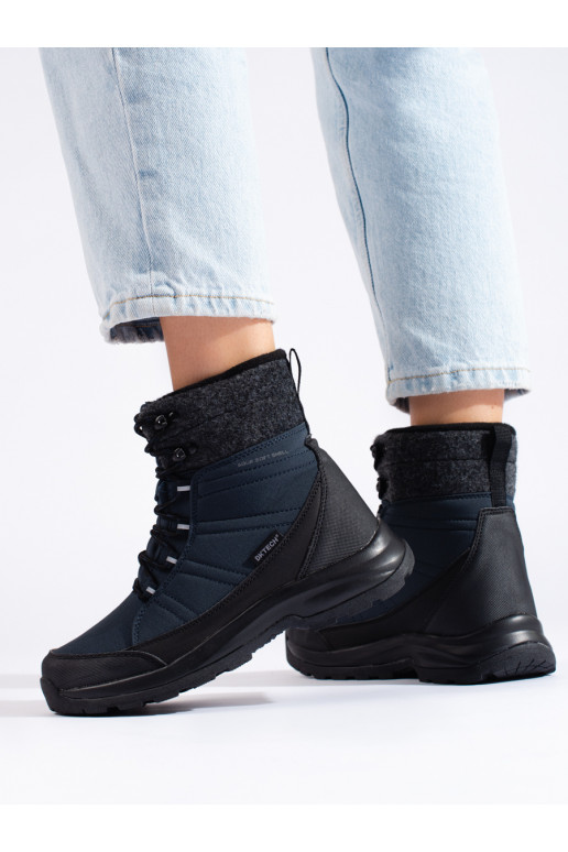 nööritavad Naiste lumesaapad DK Sinist värvi Softshell