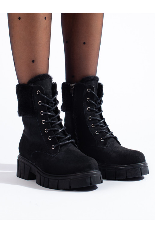 seemisnakhsed  Naiste saapad Shelovet Mustad seemisnakhsed  Naiste saapad Shelovet Mustad