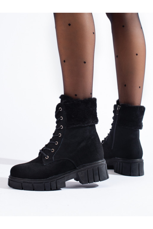 seemisnakhsed  Naiste saapad Shelovet Mustad seemisnakhsed  Naiste saapad Shelovet Mustad