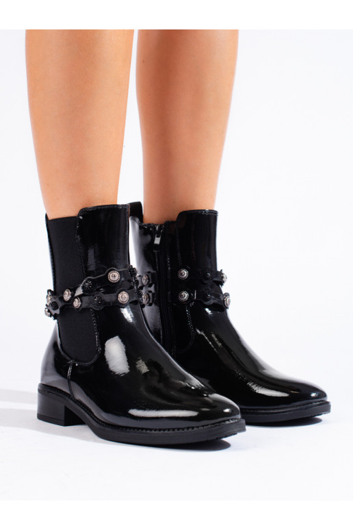 Laque naiste saapad  Mustad