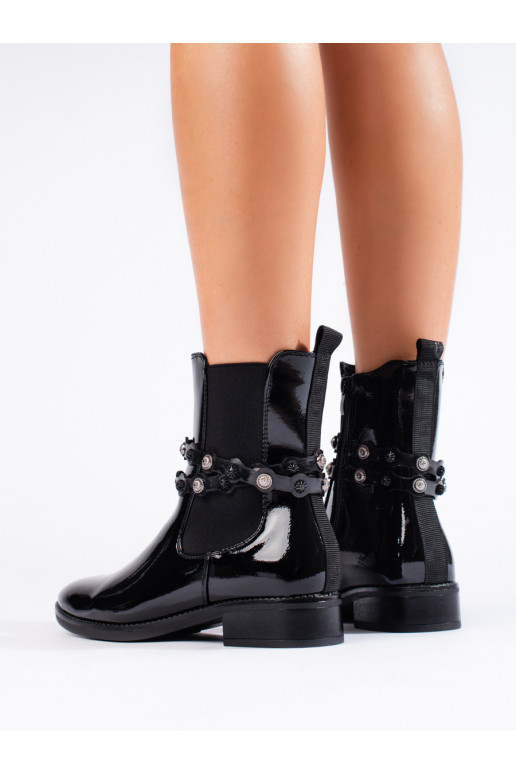 Laque naiste saapad  Mustad