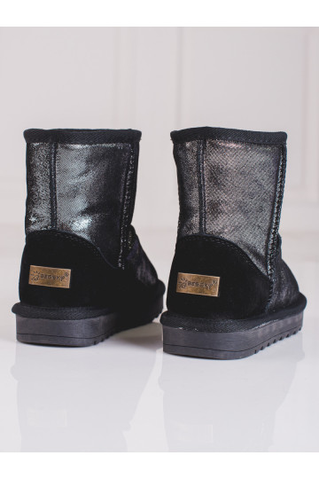 Hõbedat värvi Naiste lumesaapad  2