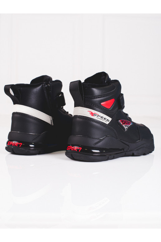 nööritavad lumesaapad   Mustad nööritavad lumesaapad   Mustad