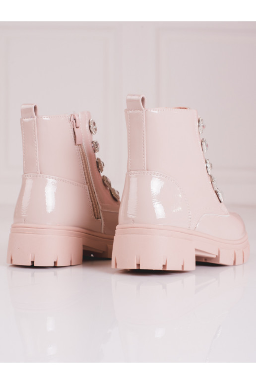 nööritavad lumesaapad   tumeroosad värvi