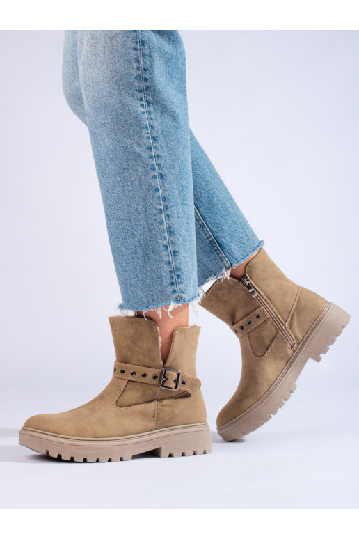 beeži värvi naiste saapad öko seemisnahast beeži värvi naiste saapad öko seemisnahast