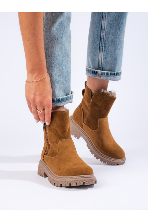 Naiste poolsaapad  pruunid värvi 