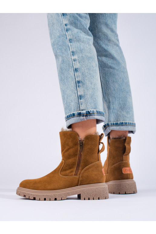 Naiste poolsaapad  pruunid värvi 