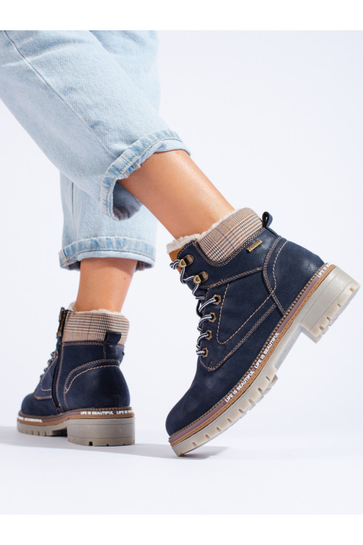 tumesinist värvi naiste kingad