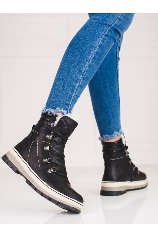 Must  Naiste saapad soojad saapad