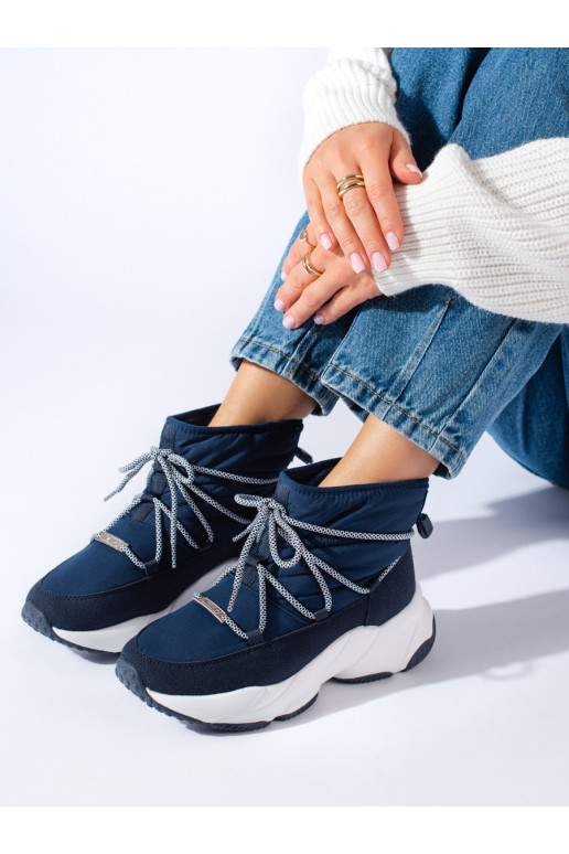 tumesinist värvi Naiste lumesaapad BIG STAR KK274273 tumesinist värvi Naiste lumesaapad BIG STAR KK274273