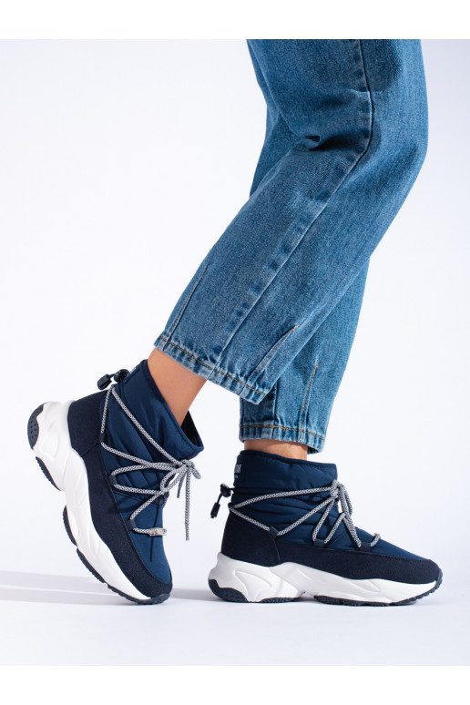 tumesinist värvi Naiste lumesaapad BIG STAR KK274273 tumesinist värvi Naiste lumesaapad BIG STAR KK274273