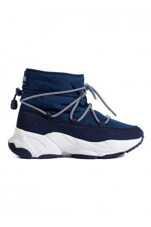 tumesinist värvi Naiste lumesaapad BIG STAR KK274273 tumesinist värvi Naiste lumesaapad BIG STAR KK274273