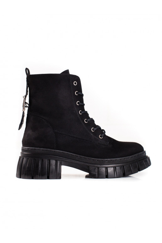 seemisnakhsed naiste kingad platvormiga T.Sokolski Mustad seemisnakhsed naiste kingad platvormiga T.Sokolski Mustad