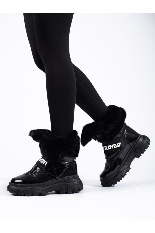 nööpidega lumesaapad   Mustad