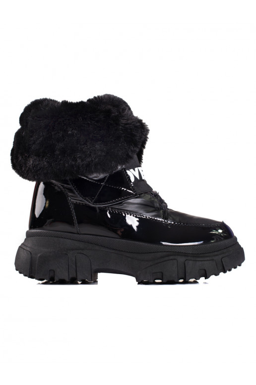 nööpidega lumesaapad   Mustad