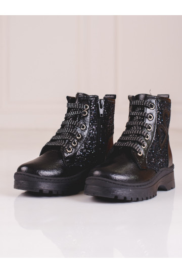 Naiste poolsaapad   Potocki Mustad