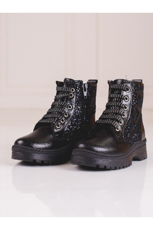 Naiste poolsaapad   Potocki Mustad